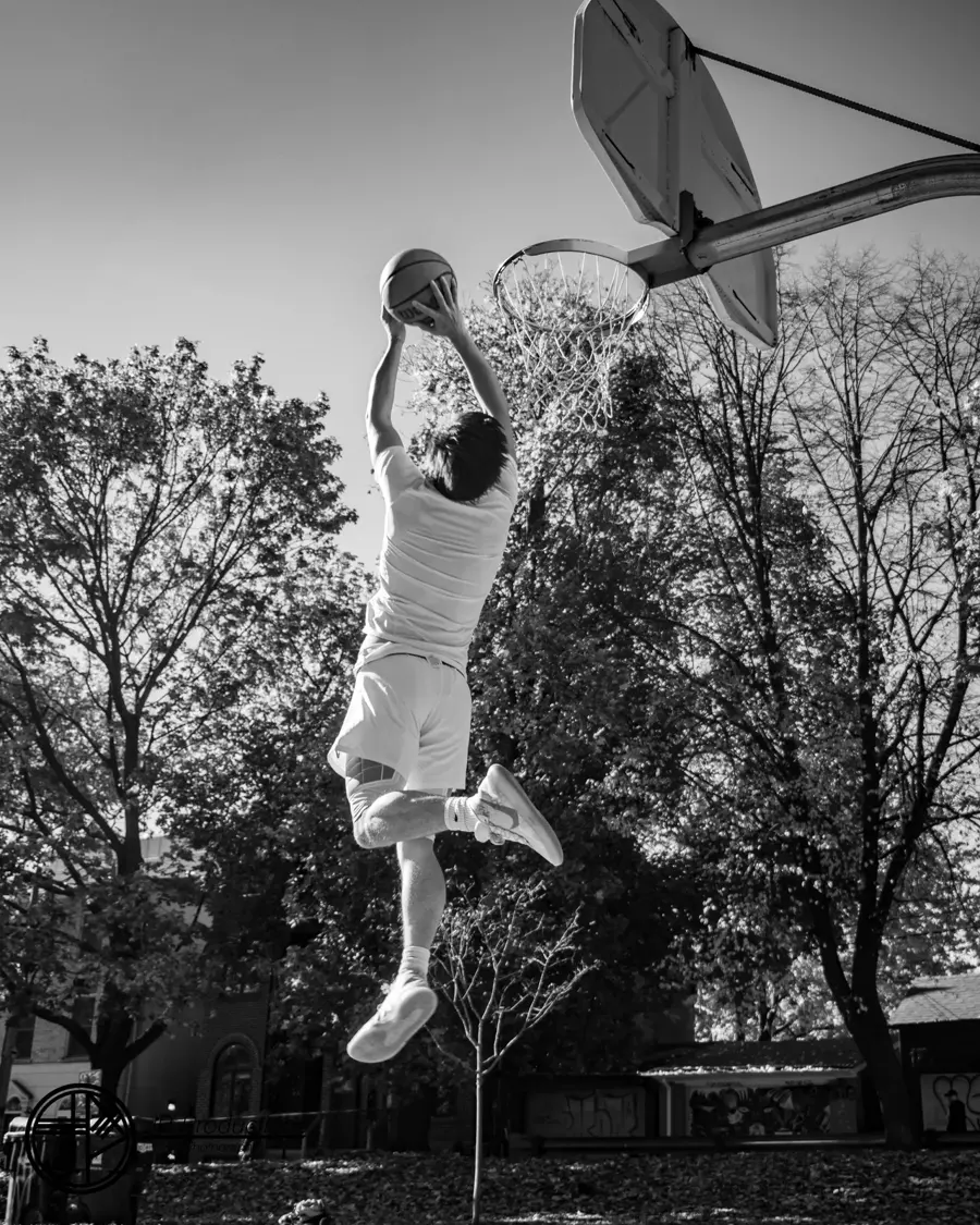 Sports shoot