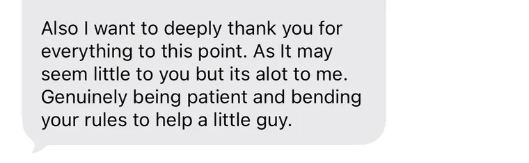 Deeply thank you for everything